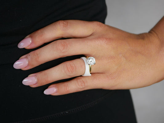 Ring protector: White